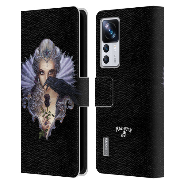 Alchemy Gothic Woman Ravenous Leather Book Wallet Case Cover For Xiaomi 12T Pro