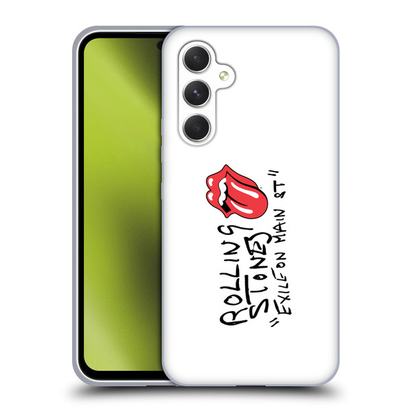 The Rolling Stones Albums Exile On Main St. Soft Gel Case for Samsung Galaxy A54 5G
