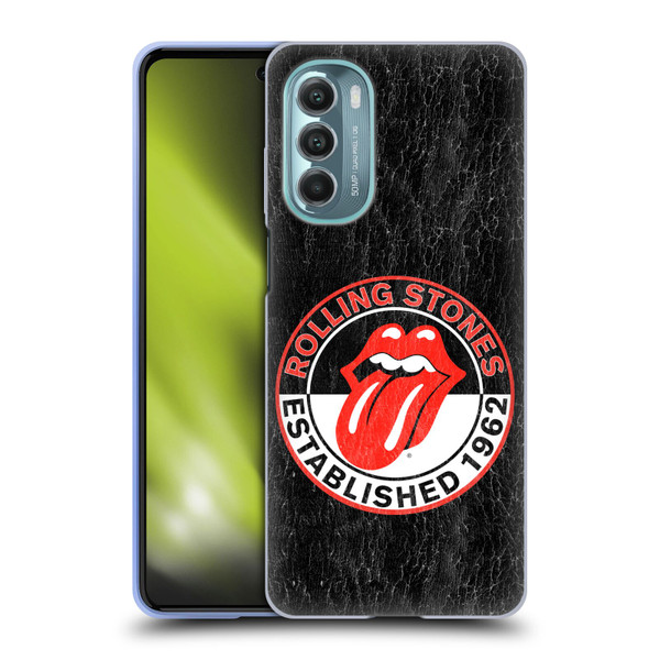 The Rolling Stones Graphics Established 1962 Soft Gel Case for Motorola Moto G Stylus 5G (2022)