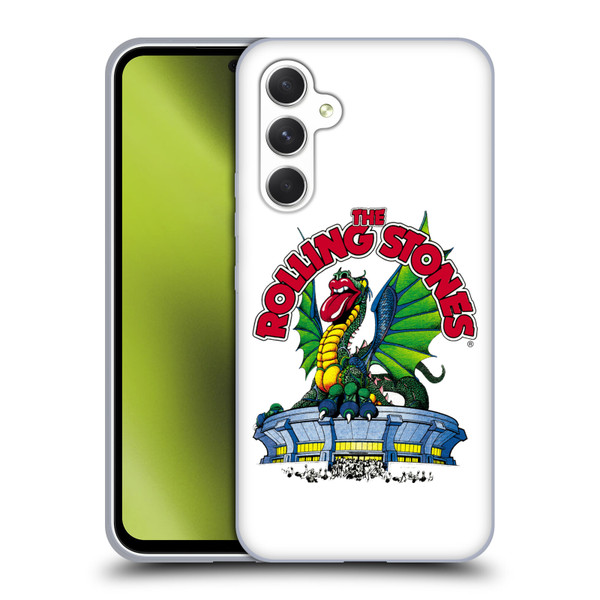 The Rolling Stones Key Art Dragon Soft Gel Case for Samsung Galaxy A54 5G