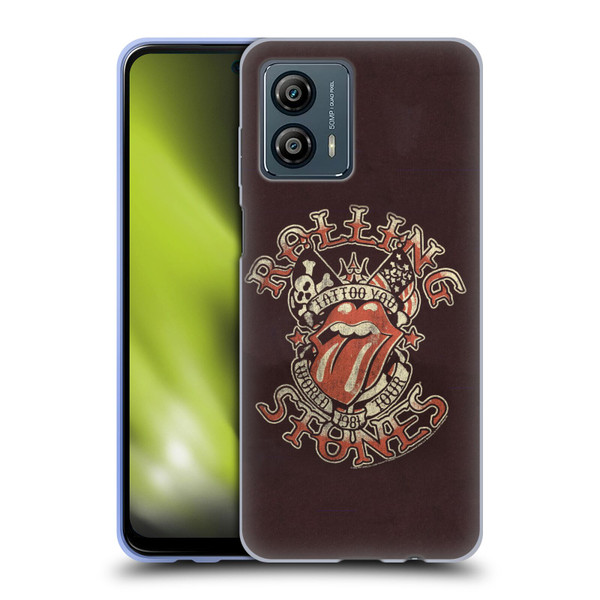 The Rolling Stones Tours Tattoo You 1981 Soft Gel Case for Motorola Moto G53 5G