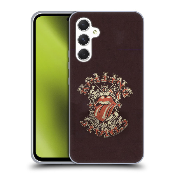 The Rolling Stones Tours Tattoo You 1981 Soft Gel Case for Samsung Galaxy A54 5G