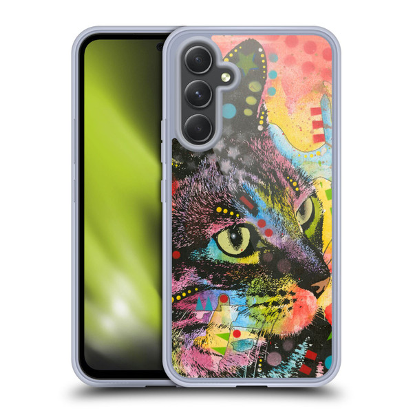 Dean Russo Cats Napy Soft Gel Case for Samsung Galaxy A54 5G