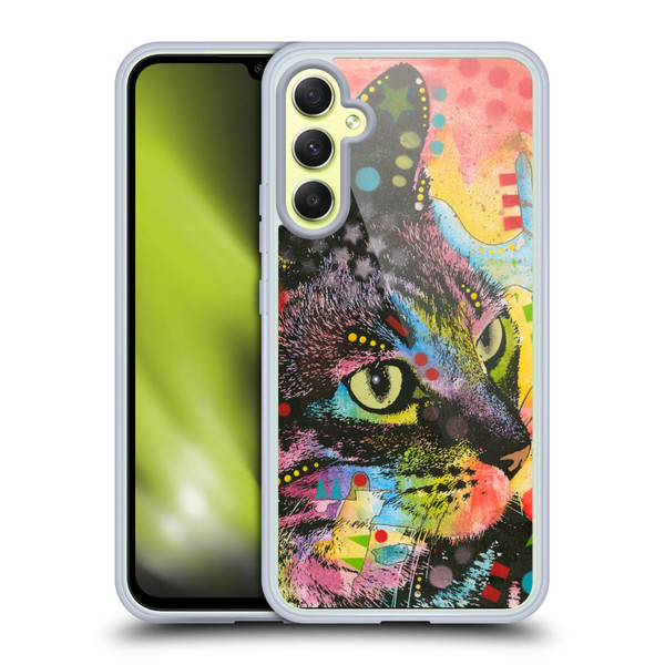 Dean Russo Cats Napy Soft Gel Case for Samsung Galaxy A34 5G