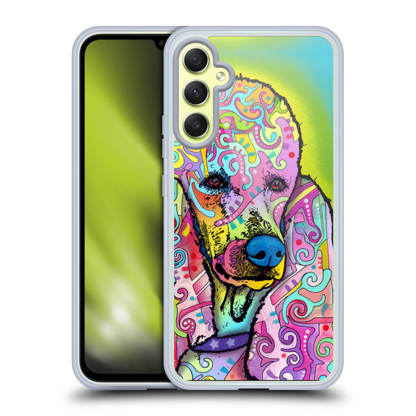 Dean Russo Dogs 3 Poodle Soft Gel Case for Samsung Galaxy A34 5G