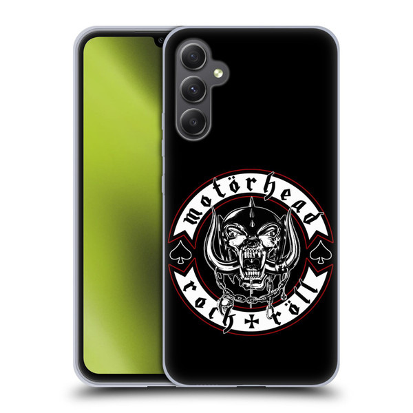 Motorhead Logo Rock & Roll Soft Gel Case for Samsung Galaxy A34 5G