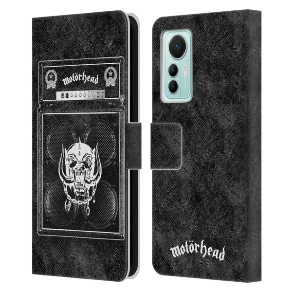 Motorhead Key Art Amp Stack Leather Book Wallet Case Cover For Xiaomi 12 Lite