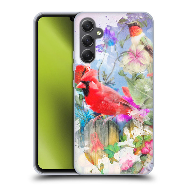 Aimee Stewart Assorted Designs Birds And Bloom Soft Gel Case for Samsung Galaxy A34 5G
