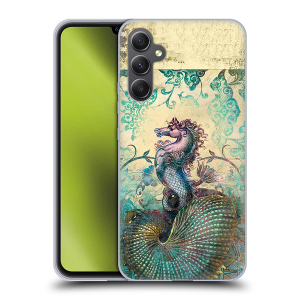Aimee Stewart Fantasy The Seahorse Soft Gel Case for Samsung Galaxy A34 5G