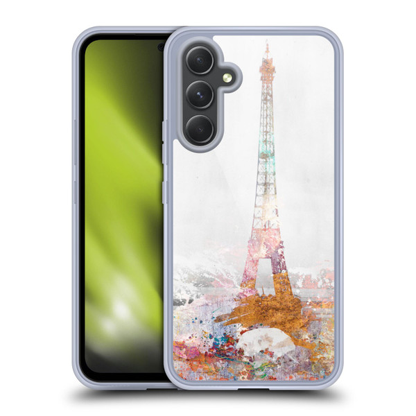 Aimee Stewart Landscapes Paris Color Splash Soft Gel Case for Samsung Galaxy A54 5G