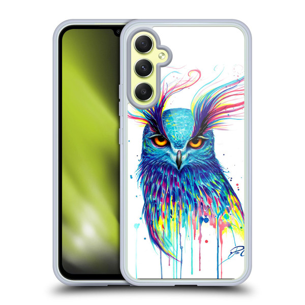 Pixie Cold Animals Into The Blue Soft Gel Case for Samsung Galaxy A34 5G