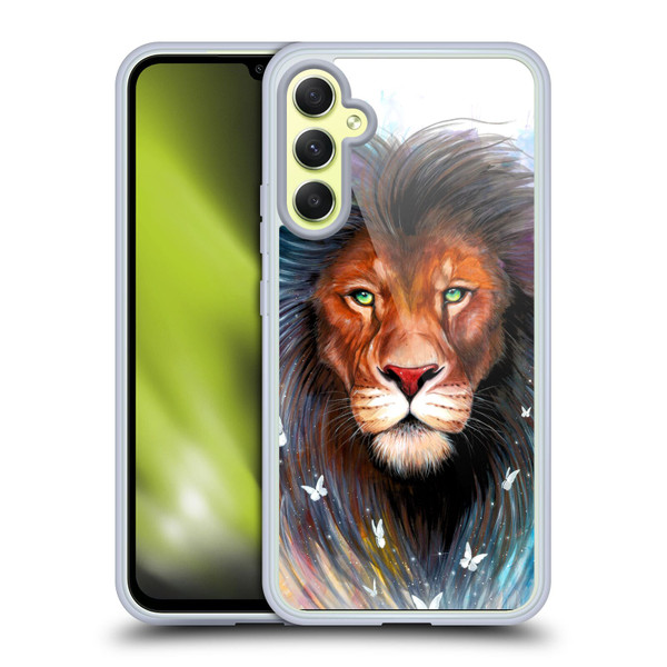 Pixie Cold Cats Sacred King Soft Gel Case for Samsung Galaxy A34 5G