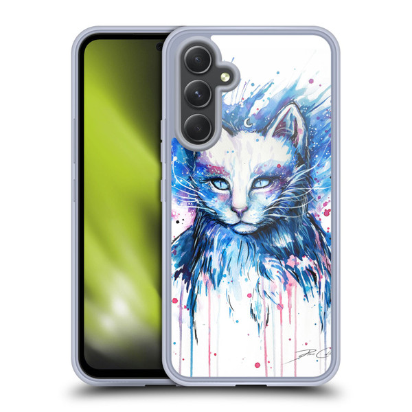 Pixie Cold Cats Space Soft Gel Case for Samsung Galaxy A54 5G