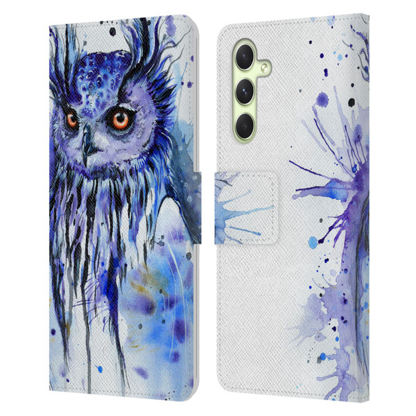 Pixie Cold Animals Secrets Leather Book Wallet Case Cover For Samsung Galaxy A54 5G