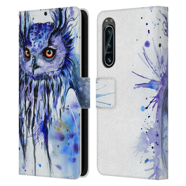Pixie Cold Animals Secrets Leather Book Wallet Case Cover For Sony Xperia 5 IV
