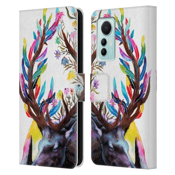 Pixie Cold Animals Memories Leather Book Wallet Case Cover For Xiaomi 12 Lite