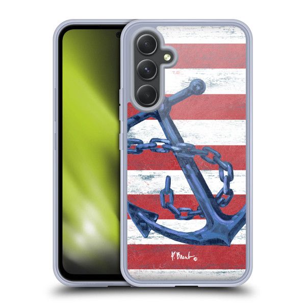 Paul Brent Nautical Westerly Anchor Soft Gel Case for Samsung Galaxy A54 5G