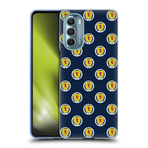 Scotland National Football Team Logo 2 Pattern Soft Gel Case for Motorola Moto G Stylus 5G (2022)