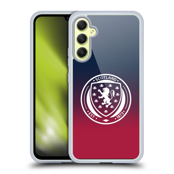 Scotland National Football Team Logo 2 Gradient Soft Gel Case for Samsung Galaxy A34 5G