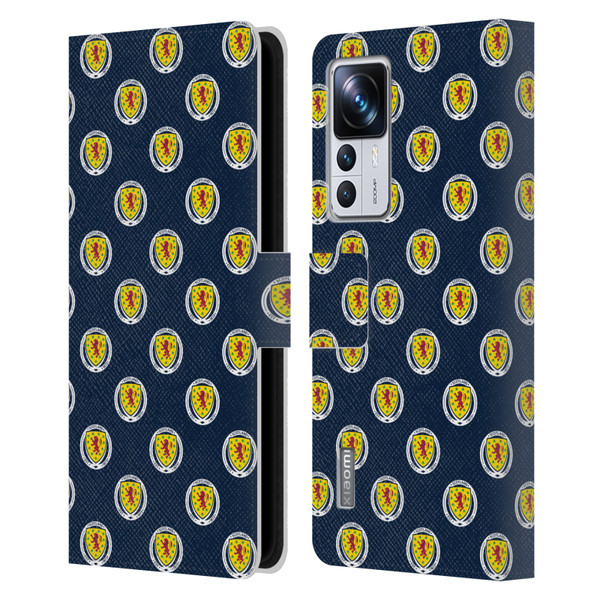 Scotland National Football Team Logo 2 Pattern Leather Book Wallet Case Cover For Xiaomi 12T Pro