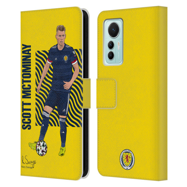 Scotland National Football Team Players Scott McTominay Leather Book Wallet Case Cover For Xiaomi 12 Lite