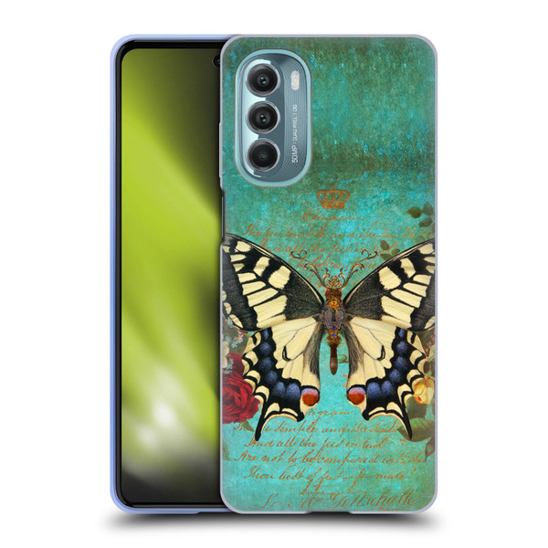 Jena DellaGrottaglia Insects Butterfly Garden Soft Gel Case for Motorola Moto G Stylus 5G (2022)