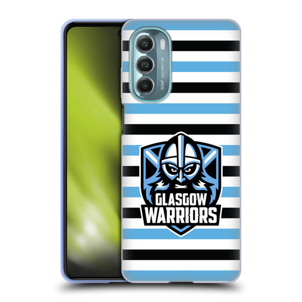 Glasgow Warriors Logo 2 Stripes 2 Soft Gel Case for Motorola Moto G Stylus 5G (2022)