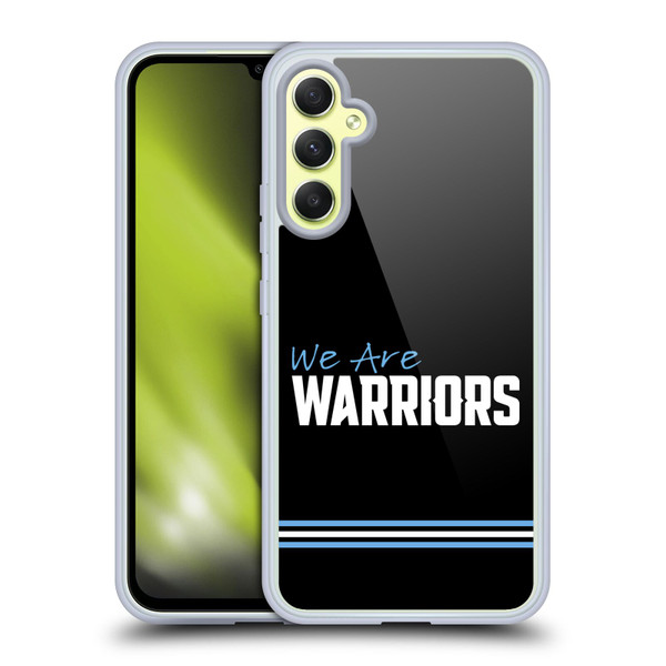 Glasgow Warriors Logo We Are Warriors Soft Gel Case for Samsung Galaxy A34 5G