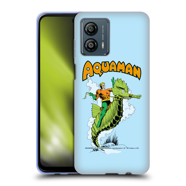 Aquaman DC Comics Fast Fashion Storm Soft Gel Case for Motorola Moto G53 5G