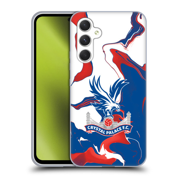 Crystal Palace FC Crest Marble Soft Gel Case for Samsung Galaxy A54 5G