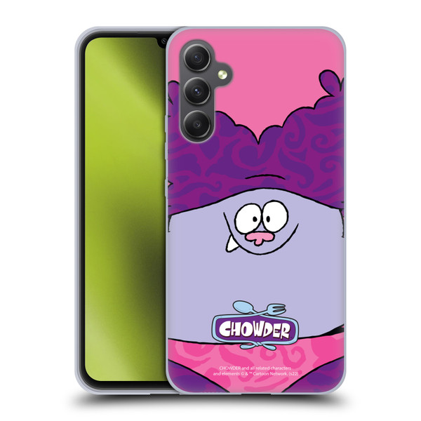 Chowder: Animated Series Graphics Full Face Soft Gel Case for Samsung Galaxy A34 5G