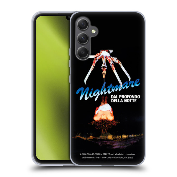 A Nightmare On Elm Street (1984) Graphics Nightmare Soft Gel Case for Samsung Galaxy A34 5G