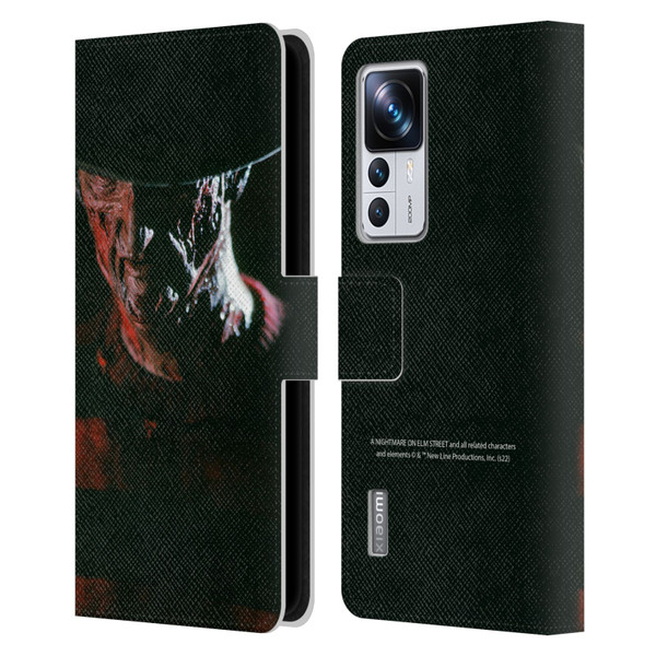 A Nightmare On Elm Street (1984) Graphics Freddy Leather Book Wallet Case Cover For Xiaomi 12T Pro