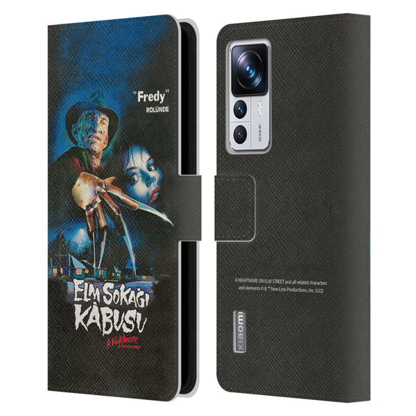 A Nightmare On Elm Street (1984) Graphics Elm Sokagi Leather Book Wallet Case Cover For Xiaomi 12T Pro