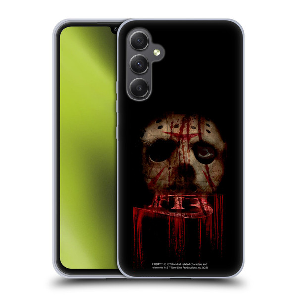 Friday the 13th 2009 Graphics Jason Voorhees Soft Gel Case for Samsung Galaxy A34 5G