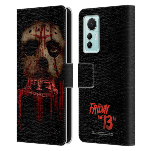 Friday the 13th 2009 Graphics Jason Voorhees Leather Book Wallet Case Cover For Xiaomi 12 Lite