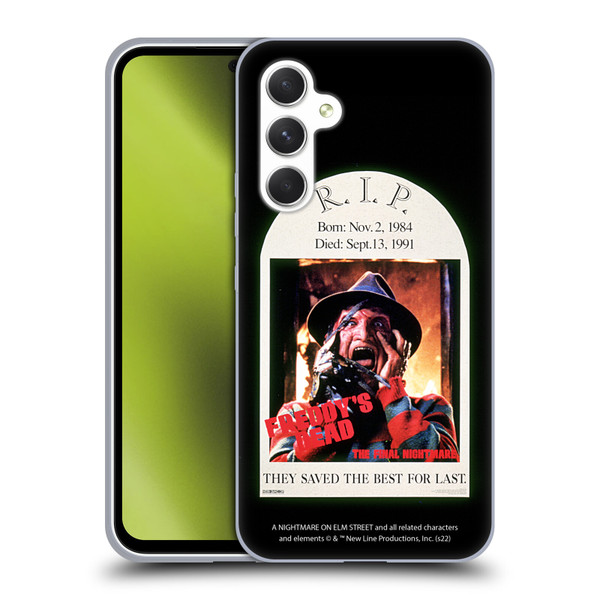 A Nightmare On Elm Street: Freddy's Dead Graphics The Final Nightmare Soft Gel Case for Samsung Galaxy A54 5G