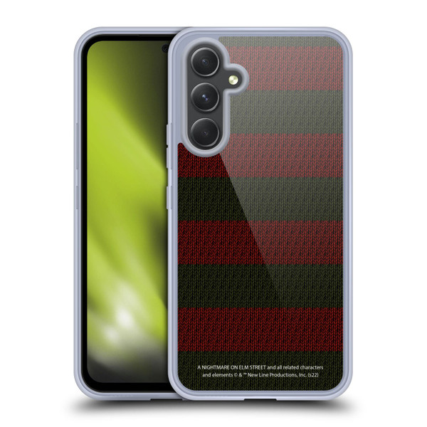 A Nightmare On Elm Street: Freddy's Dead Graphics Sweater Pattern Soft Gel Case for Samsung Galaxy A54 5G
