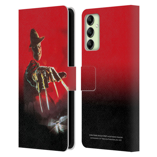 A Nightmare On Elm Street: Freddy's Dead Graphics Poster 2 Leather Book Wallet Case Cover For Samsung Galaxy A14 5G