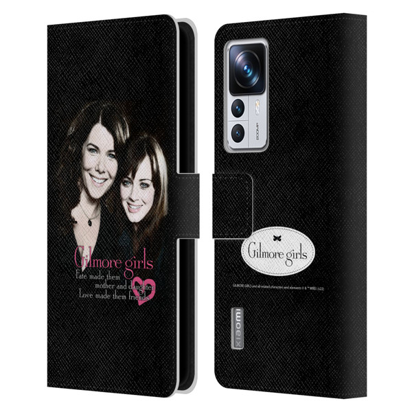 Gilmore Girls Graphics Fate Made Them Leather Book Wallet Case Cover For Xiaomi 12T Pro