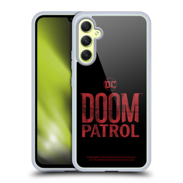Doom Patrol Graphics Logo Soft Gel Case for Samsung Galaxy A34 5G
