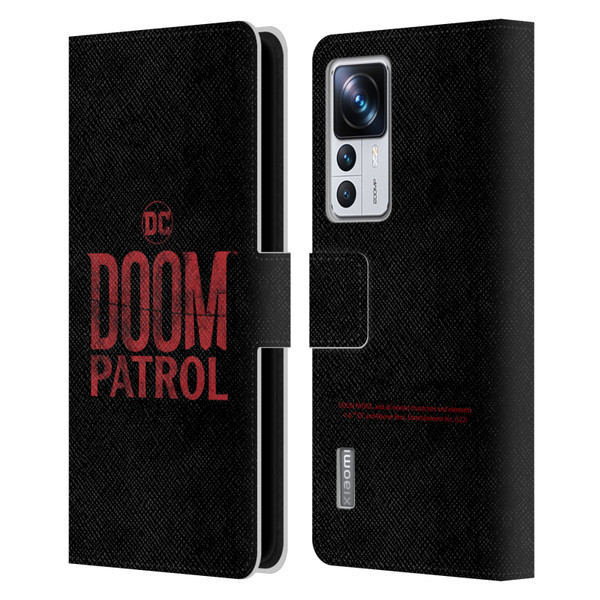 Doom Patrol Graphics Logo Leather Book Wallet Case Cover For Xiaomi 12T Pro