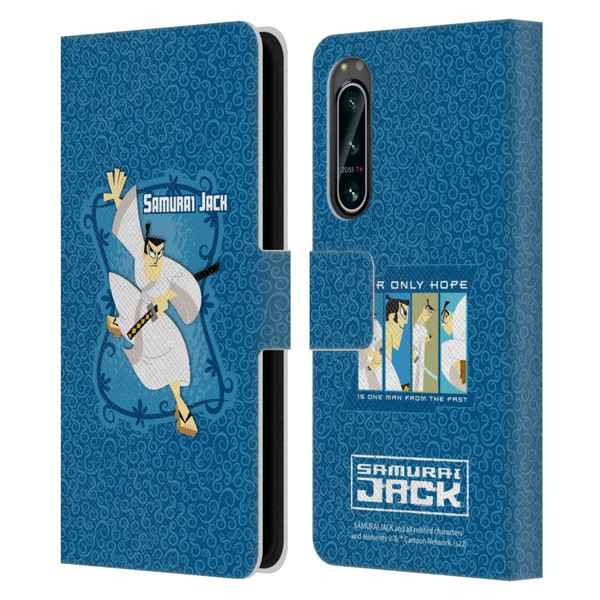 Samurai Jack Graphics Character Art 1 Leather Book Wallet Case Cover For Sony Xperia 5 IV