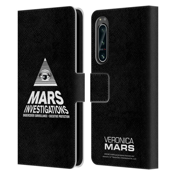 Veronica Mars Graphics Logo Leather Book Wallet Case Cover For Sony Xperia 5 IV