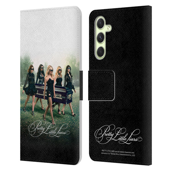 Pretty Little Liars Graphics Season 6 Poster Leather Book Wallet Case Cover For Samsung Galaxy A54 5G