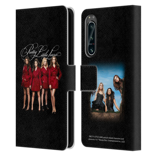 Pretty Little Liars Graphics Characters Leather Book Wallet Case Cover For Sony Xperia 5 IV