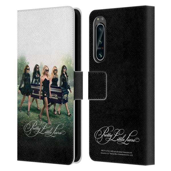 Pretty Little Liars Graphics Season 6 Poster Leather Book Wallet Case Cover For Sony Xperia 5 IV