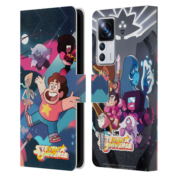 Steven Universe Graphics Characters Leather Book Wallet Case Cover For Xiaomi 12T Pro