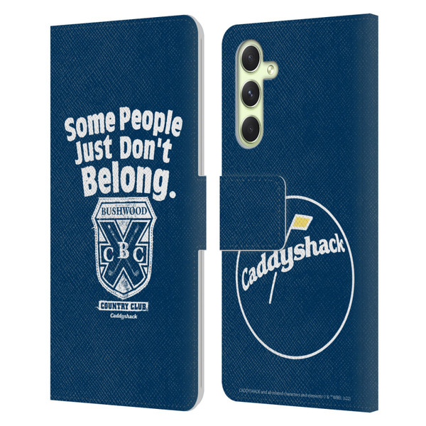 Caddyshack Graphics Some People Just Don't Belong Leather Book Wallet Case Cover For Samsung Galaxy A54 5G