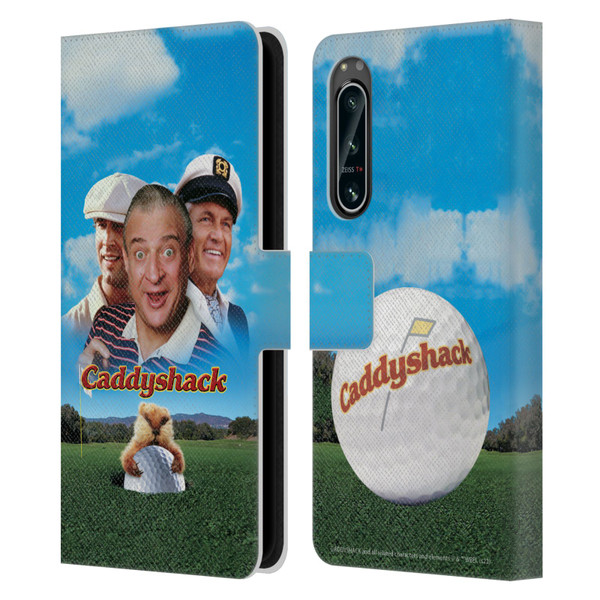 Caddyshack Graphics Poster Leather Book Wallet Case Cover For Sony Xperia 5 IV